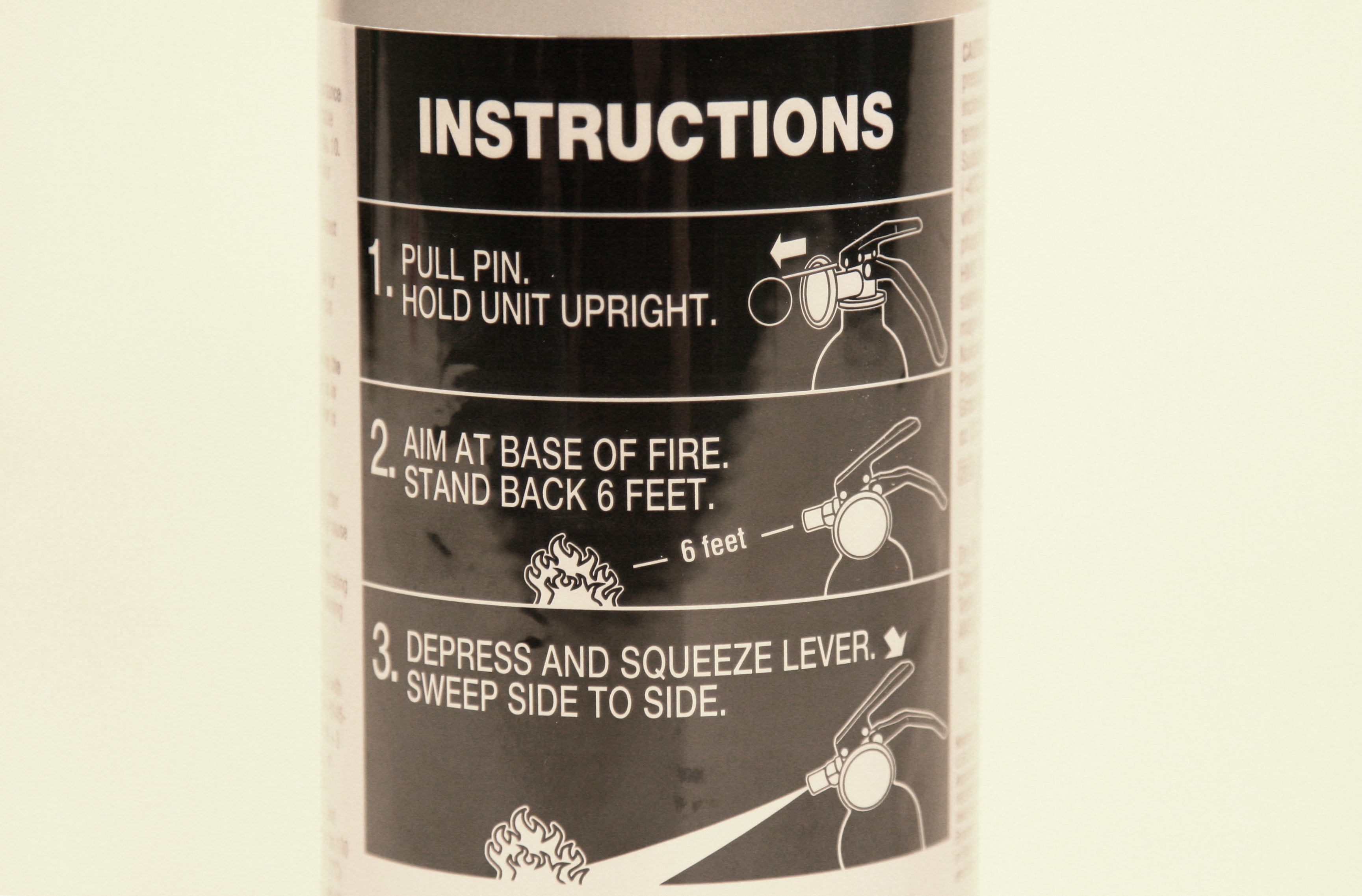 Fire Extinguisher Instructions