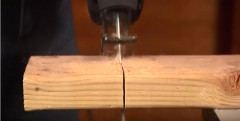Reciprocating Saw Cutting Wood