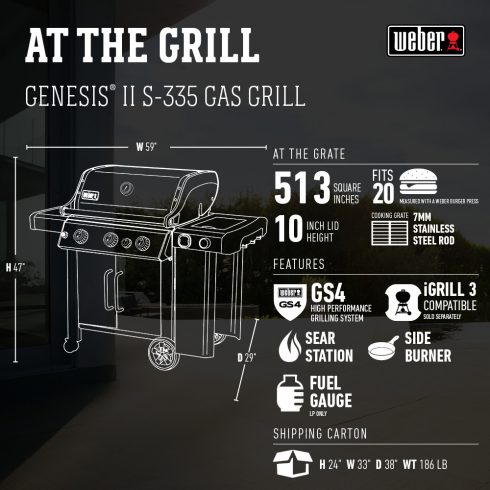 Weber Genesis II S-355 Gas Grill